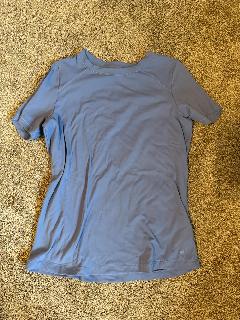 Mondetta Light Blue Women's Short Sleeve Active Tee